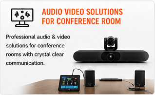 Audio video conference room solution